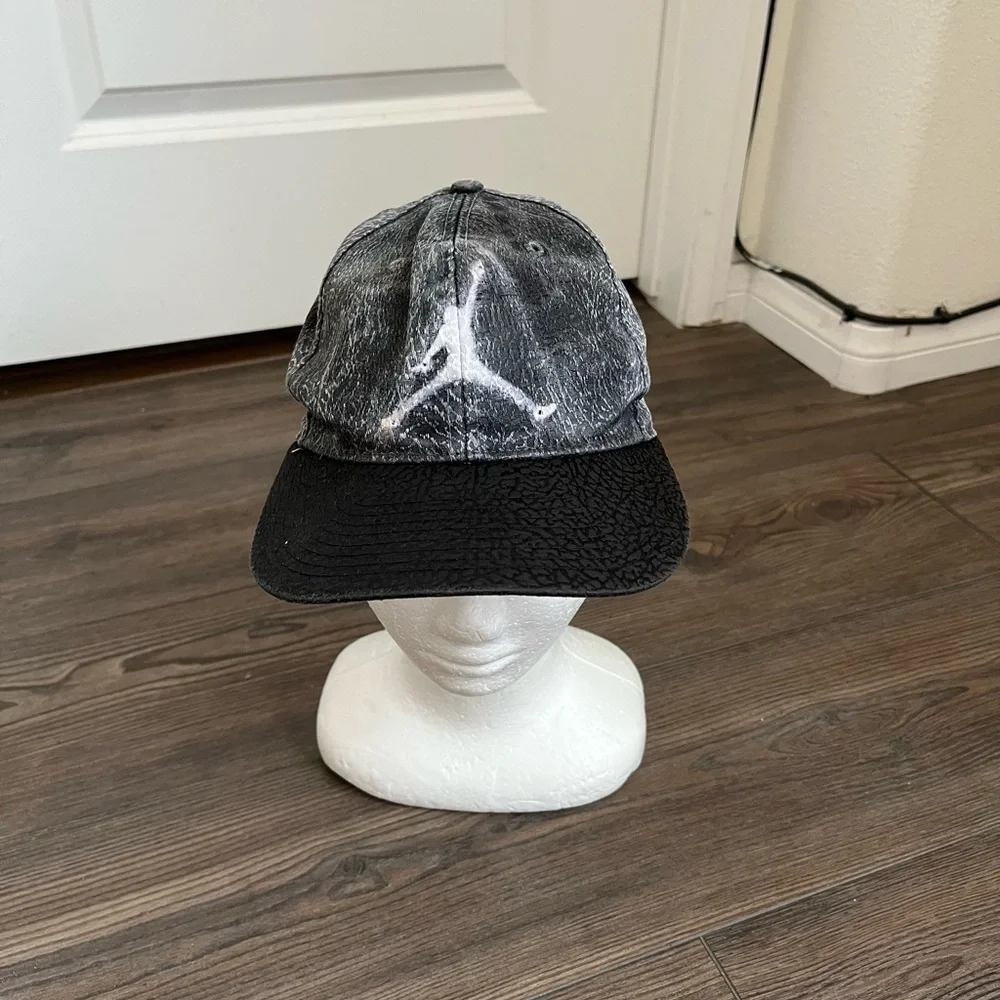 Black and Gray Cap with Logo